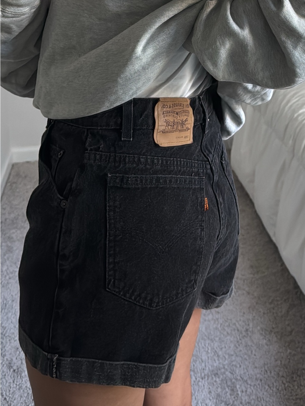 Vintage Levi’s 954 orange tab shorts